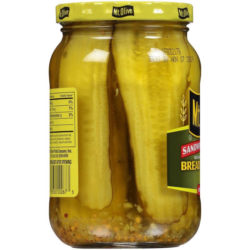 slide 4 of 4, Mt. Olive Sandwich Stuffers Old-Fashioned Sweet Bread and Butter Pickle Slices - 16oz, 16 oz