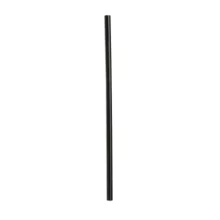 D & W Fine Pack Jumbo Black Plastic Straws
