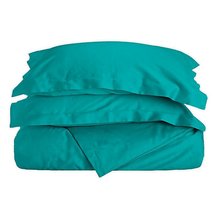 slide 1 of 2, Jasper Haus Zuko Full/Queen Duvet Cover Set - Teal, 3 ct