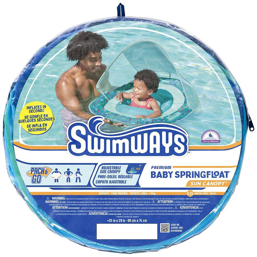 slide 1 of 1, Swimways Baby Spring Float, 1 ct