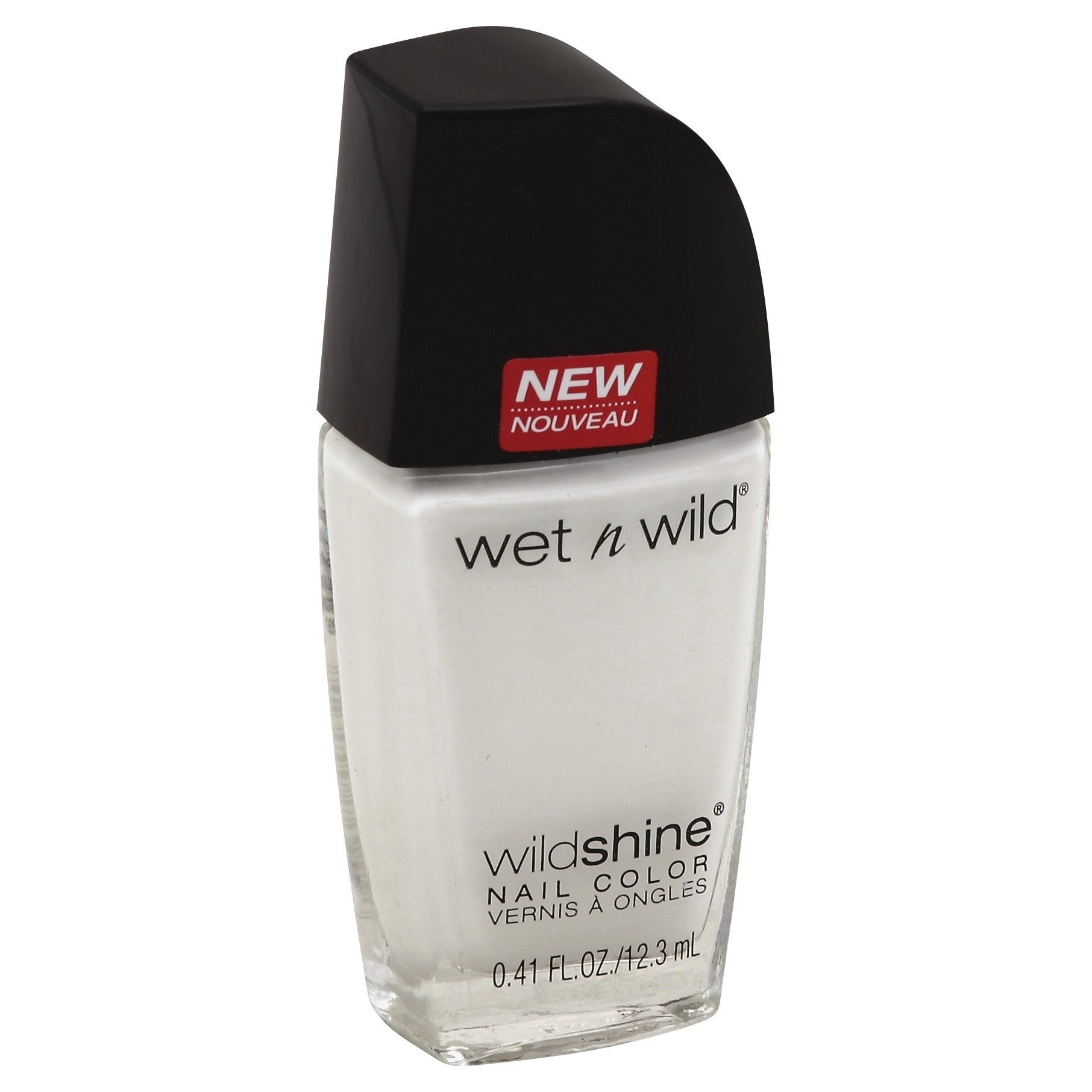 slide 1 of 1, wet n wild Wild Shine French White Cream Nail Polish, 0.41 oz