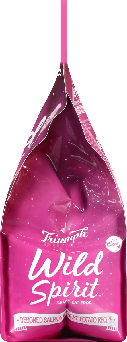 slide 8 of 12, Triumph Wild Spirit Deboned Salmon & Sweet Potato Recipe Cat Food 48 oz, 48 oz