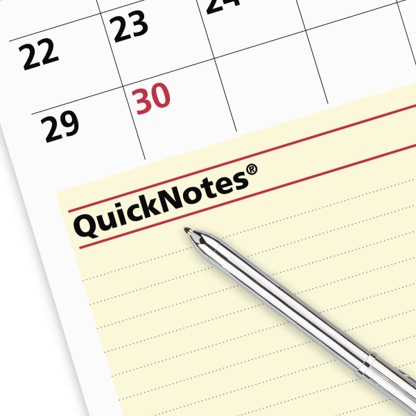 slide 4 of 5, 2025 At-A-Glance Quicknotes Erasable Monthly/Yearly Wall Calendar, 16"" X 12"", Traditional, January 2025 To December 2025, Pm550B28, 1 ct