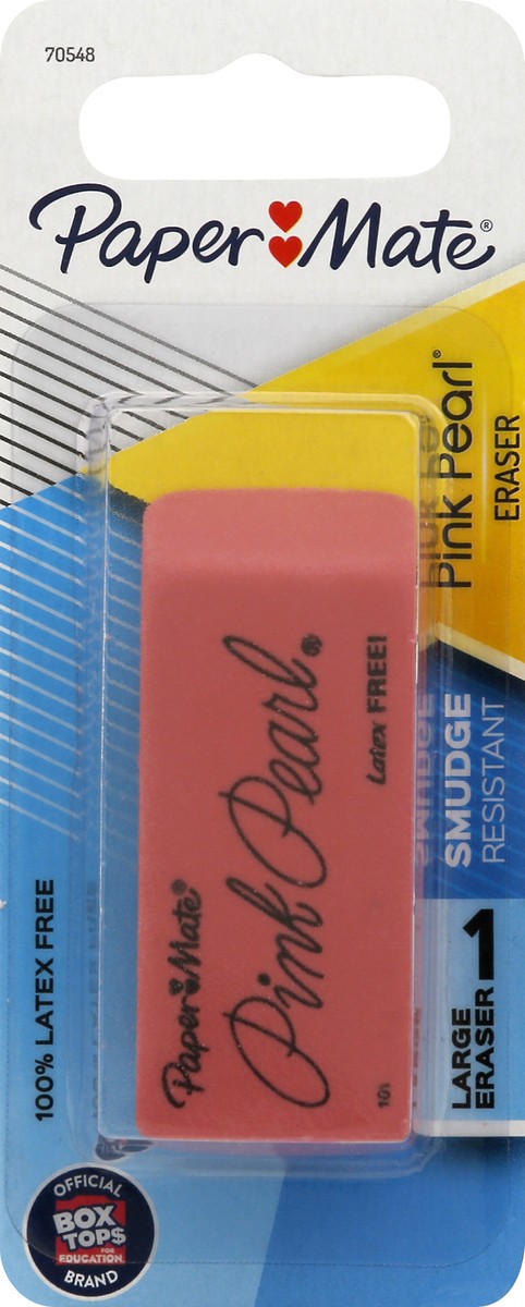 slide 11 of 11, Paper Mate Papermate Pink Pearl Eraser, 1 ct