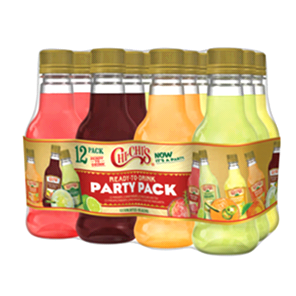 slide 1 of 1, Chi-Chi's Ready-To-Drink Party Pack Cocktails Bottles, 12 ct, 187 ml