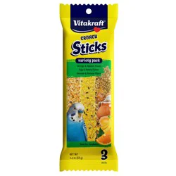 Vitakraft Crunch Sticks Variety Pack Parakeet Treat
