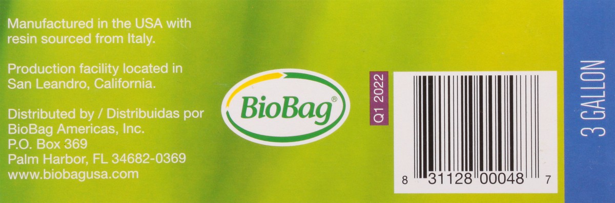 slide 4 of 9, Biobag Food Scrap Bags, 48 ct