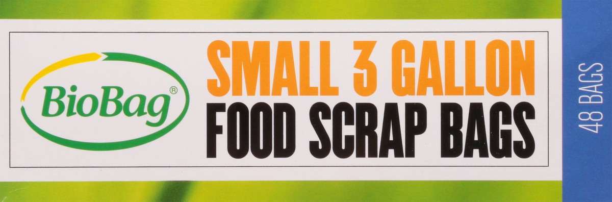 slide 9 of 9, Biobag Food Scrap Bags, 48 ct