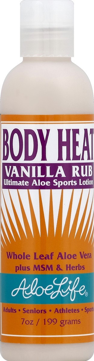 slide 2 of 3, Aloe Life Aloe Body Heat Rub, 8 oz