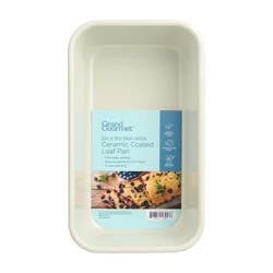 Grand Gourmet Non-Stick Ceramic Coated 5in x 9in Loaf Pan (Cream)