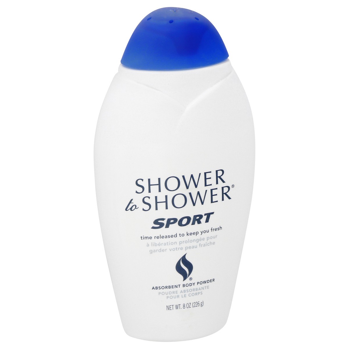 slide 2 of 9, Shower To Shower Sport Body Powder, 8 oz