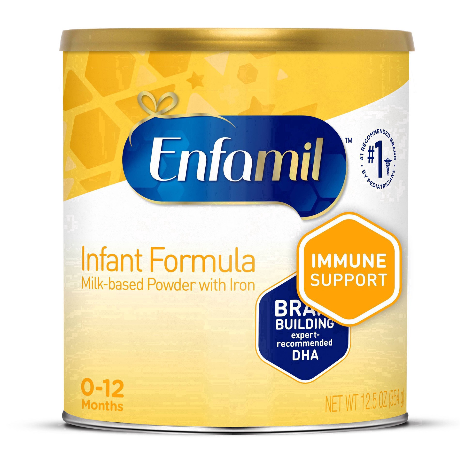 slide 6 of 60, Enfamil 0-12 Months Milk-Based Powder with Iron Infant Formula Baby 12.5 oz, 12.5 oz