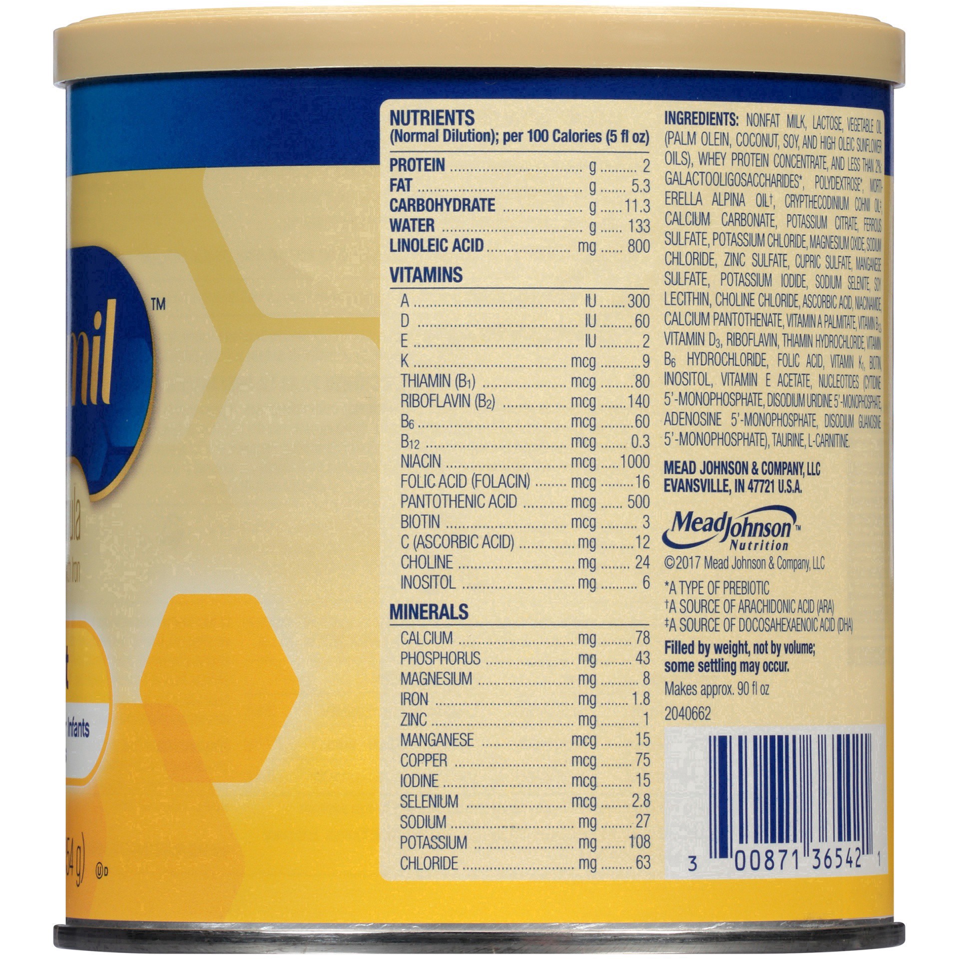 slide 46 of 60, Enfamil 0-12 Months Milk-Based Powder with Iron Infant Formula Baby 12.5 oz, 12.5 oz