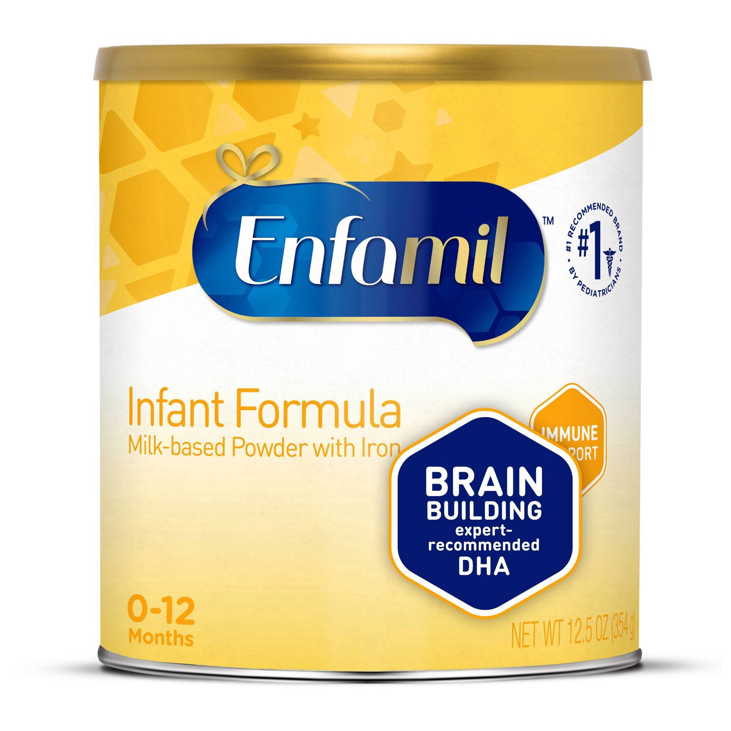 slide 60 of 60, Enfamil 0-12 Months Milk-Based Powder with Iron Infant Formula Baby 12.5 oz, 12.5 oz