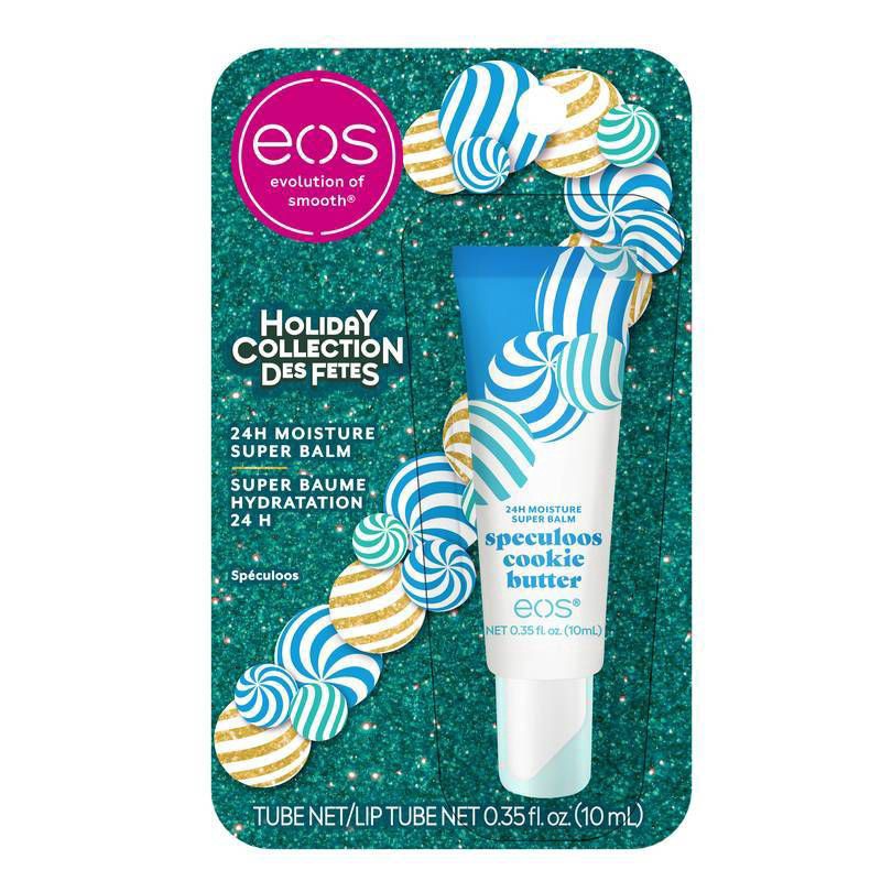 slide 1 of 6, Eos Cookie Butter Lip Balm Tube Holiday, 1 ct
