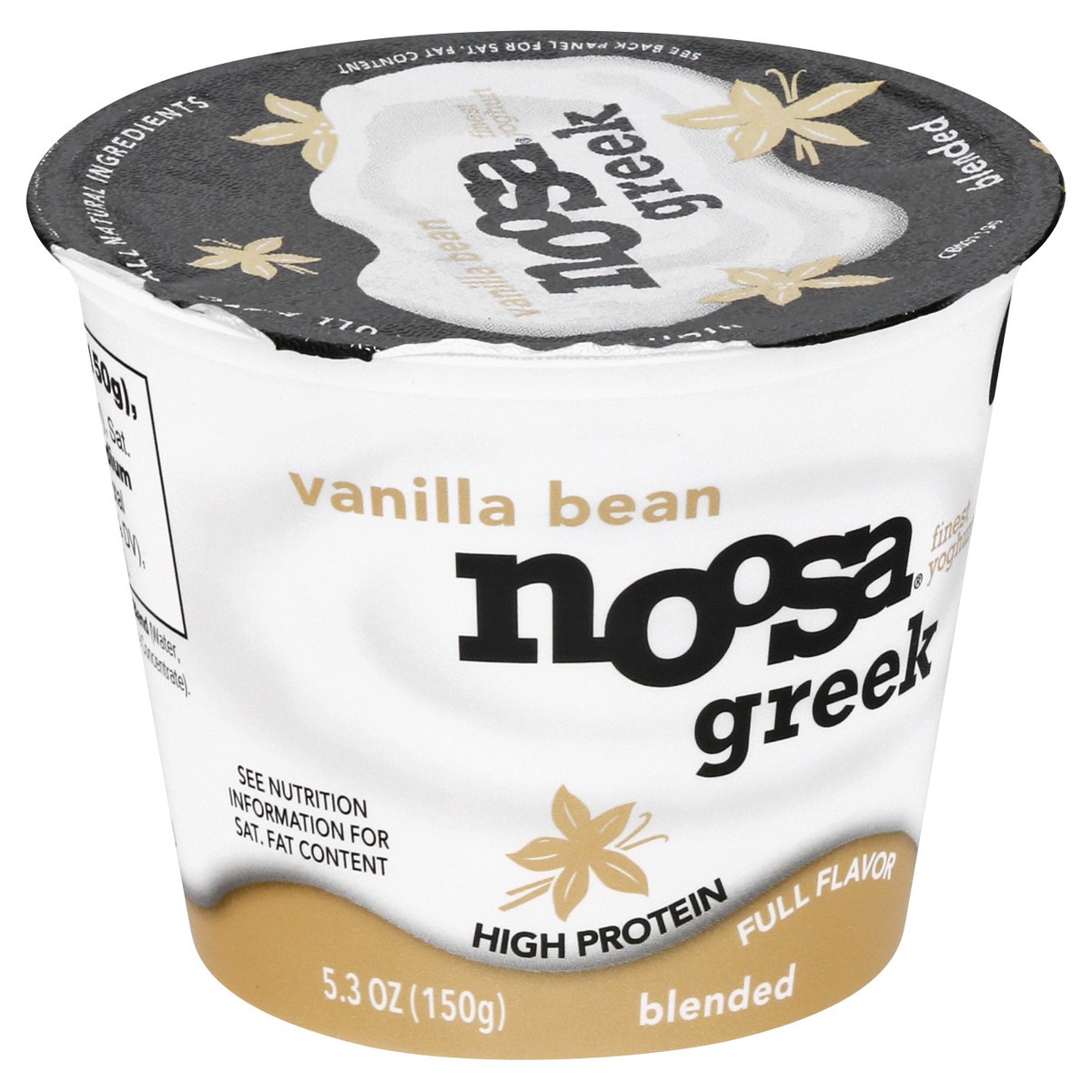 slide 10 of 12, Noosa Finest Vanilla Bean Greek Yogurt, 5.3 oz