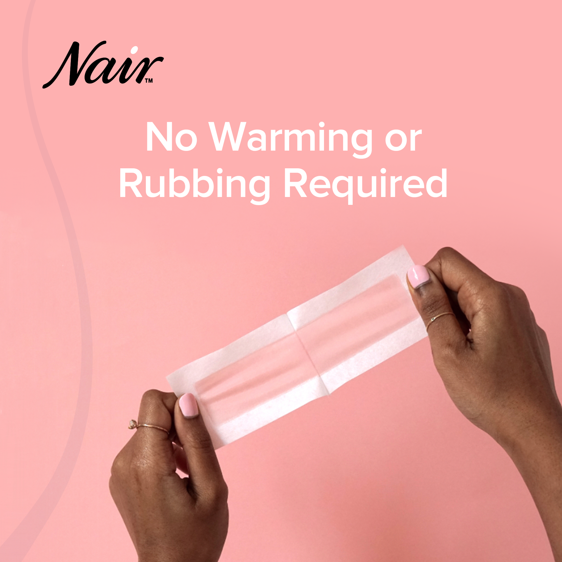 slide 4 of 4, Nair Hair Remover Wax Ready- Strips for Legs & Body, 40 CT, 40 ct