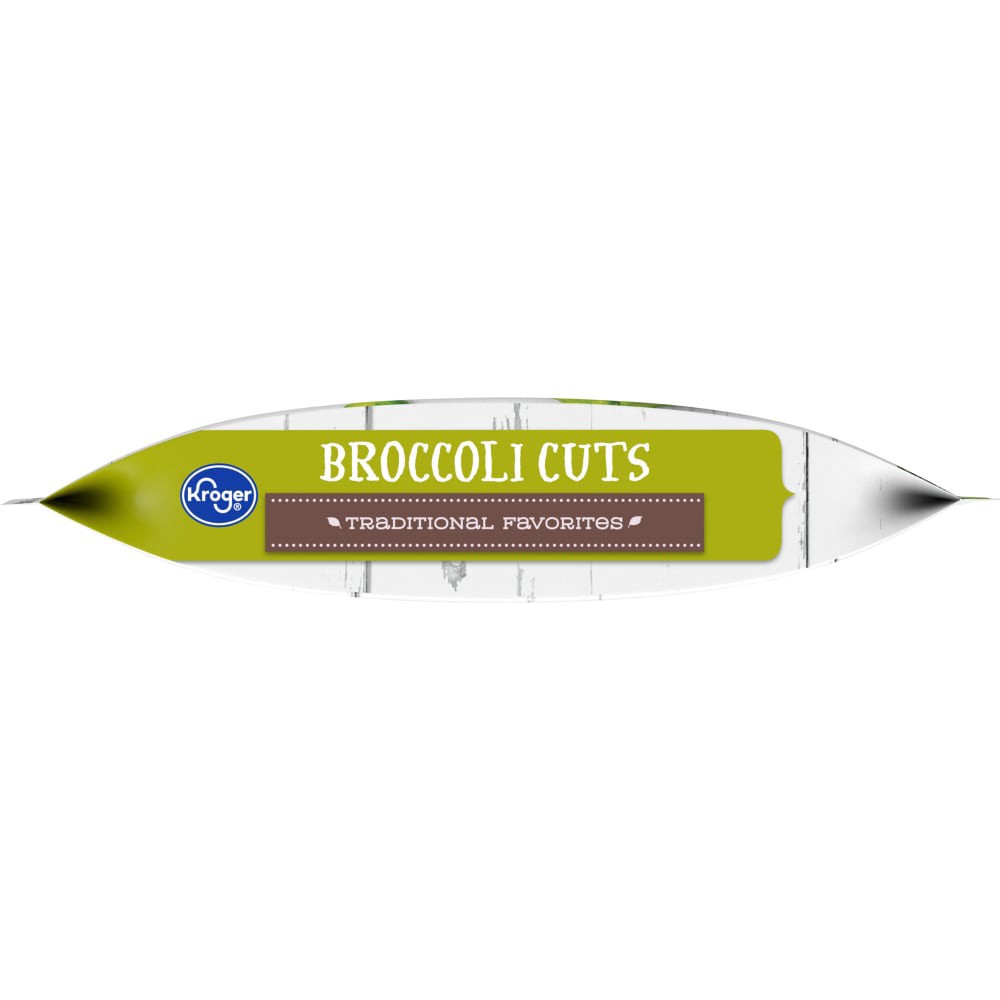 slide 3 of 3, Kroger Broccoli Cuts, 12 oz