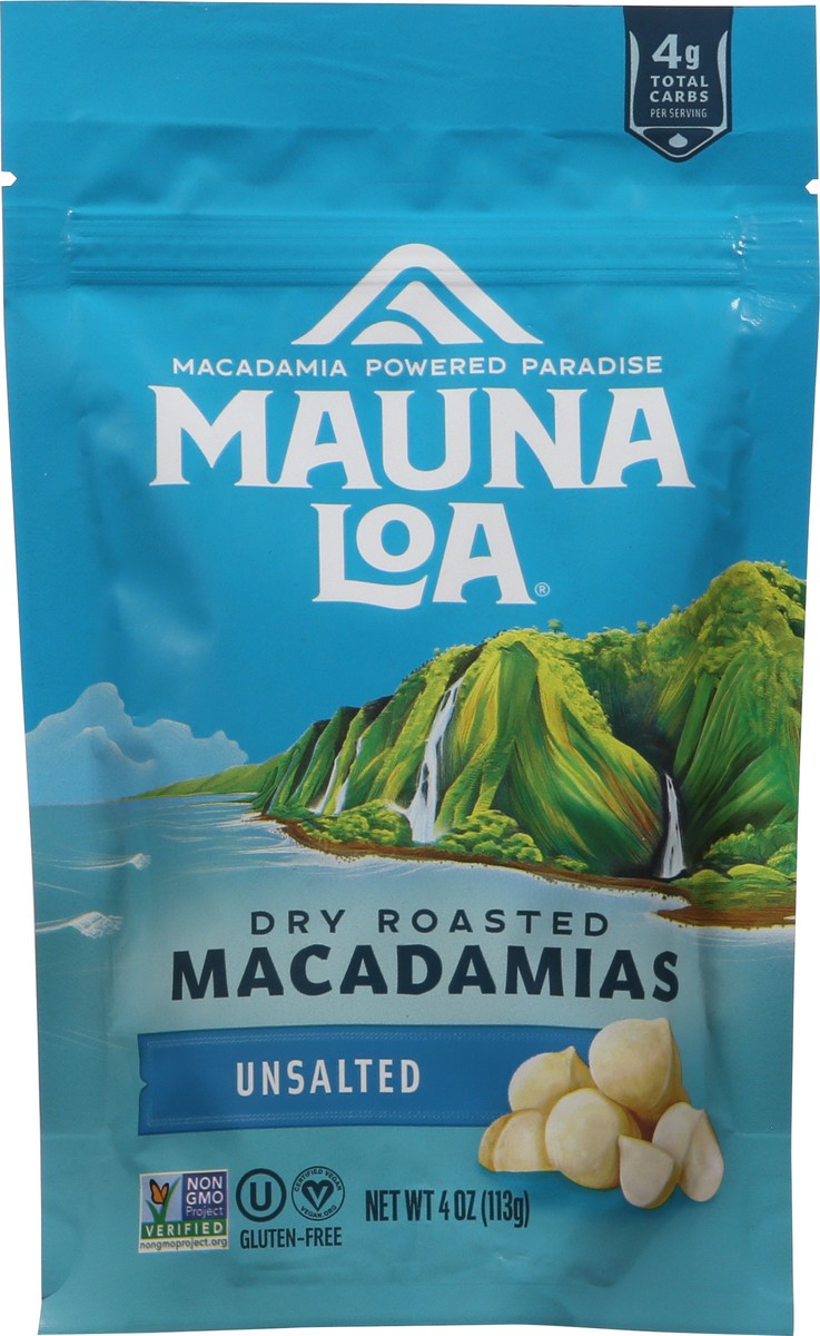 slide 4 of 9, Mauna Loa Dry Roasted Natural Macadamias 4 oz, 4 oz