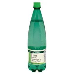 Central Market Lime Italian Sparkling Mineral Water