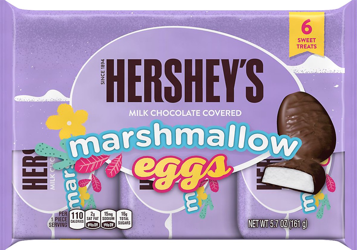 slide 2 of 3, Hershey's Eggs Easter Candy, 5.7 oz