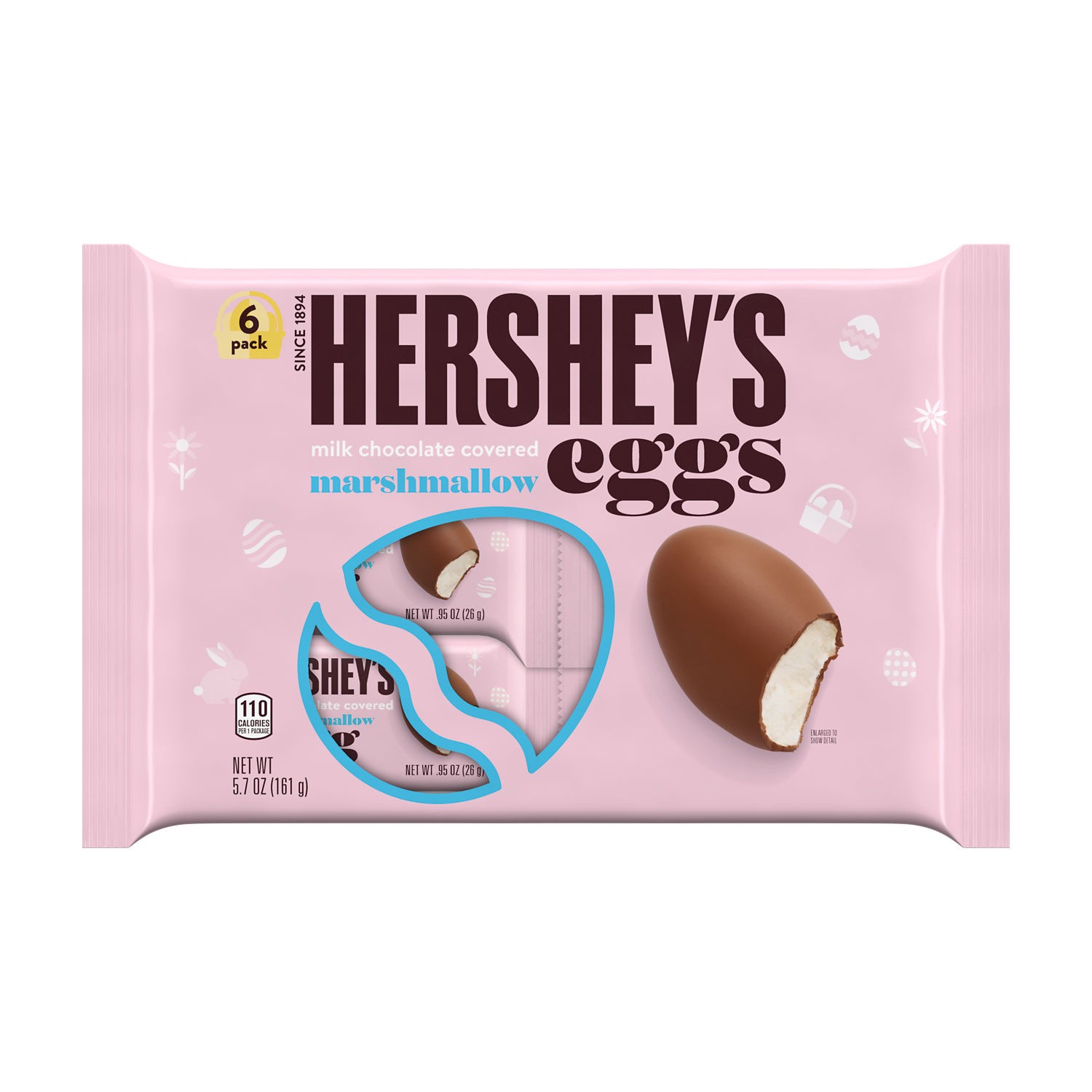 slide 1 of 3, Hershey's Eggs Easter Candy, 5.7 oz