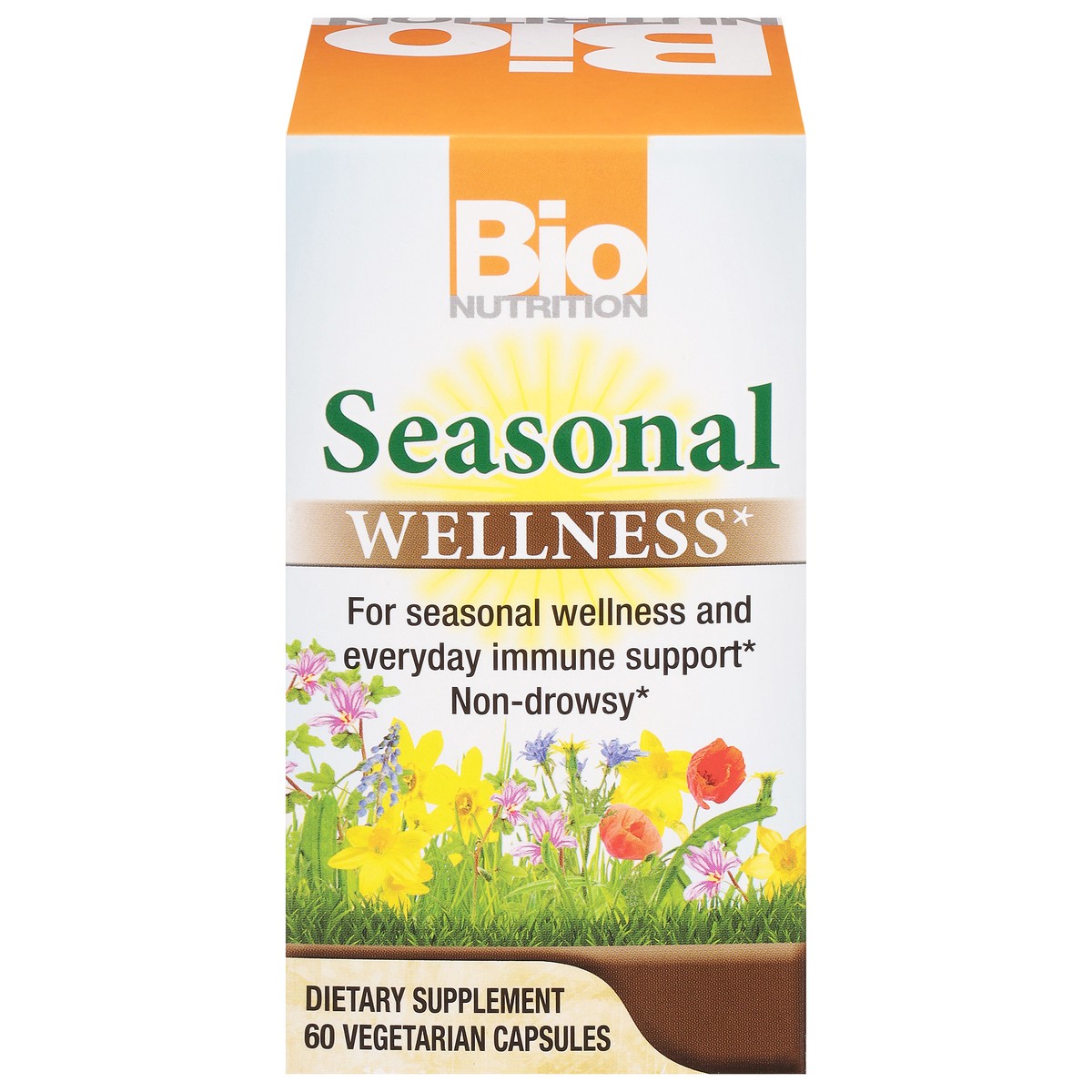 slide 1 of 12, Bio Nutrition Seasonal Wellness Dietary Supplement, 60 Vegetarian Capsules, 60 ct