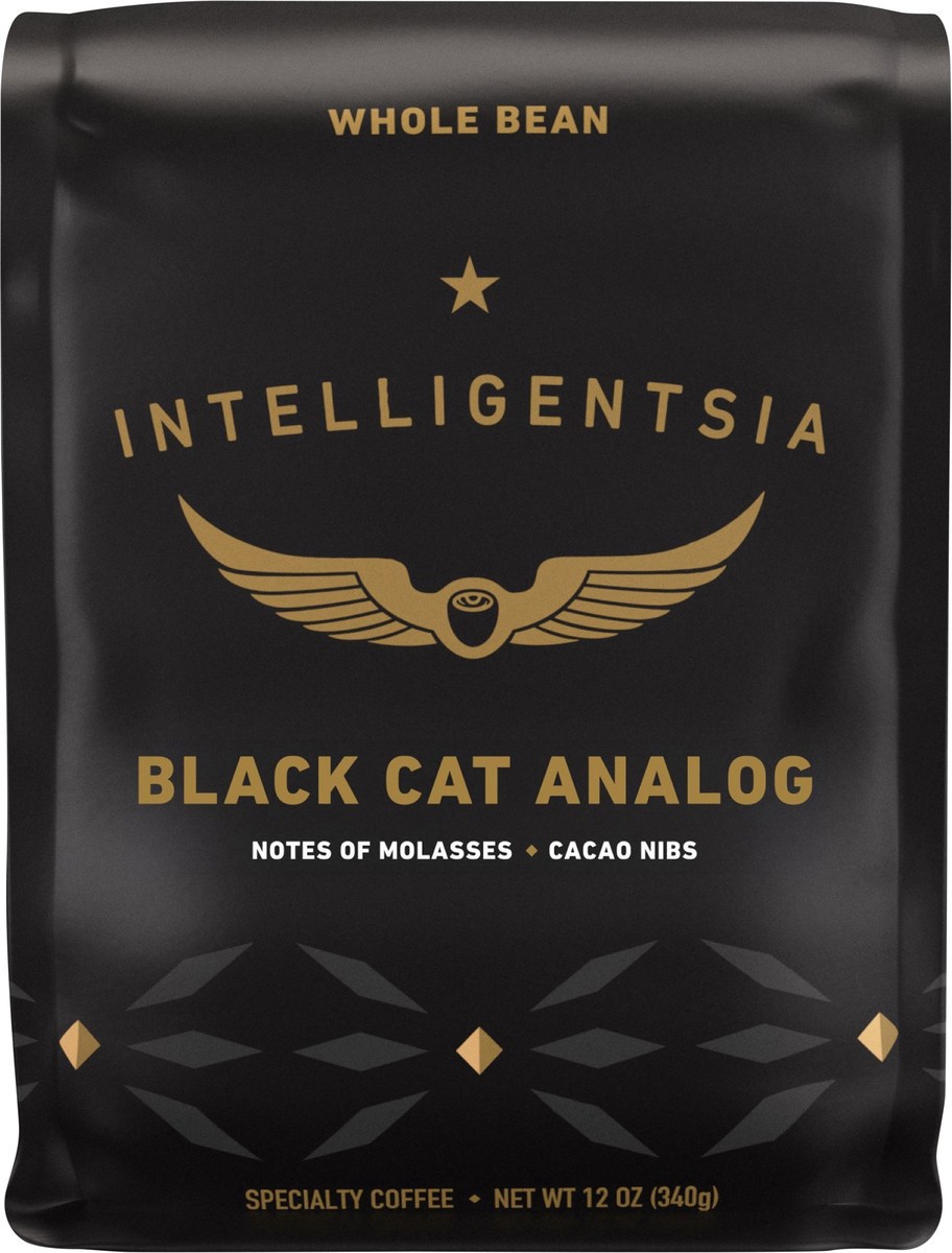 slide 2 of 5, Intelligentsia, Black Cat Analog Espresso Medium Roast Whole Bean Coffee - 12oz Bag, 12 oz