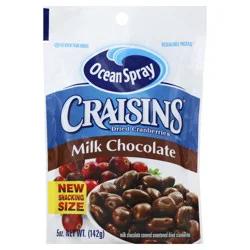Ocean Spray 5oz Milk Chocolate Dipped Craisins