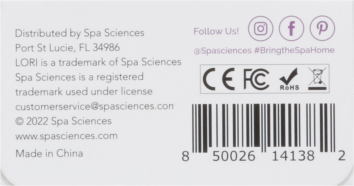 slide 4 of 12, Spa Sciences Lori Smart Sonic Facial Wand 1 ea, 1 ct