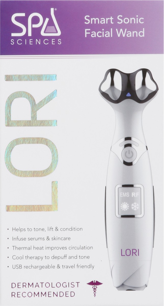 slide 7 of 12, Spa Sciences Lori Smart Sonic Facial Wand 1 ea, 1 ct