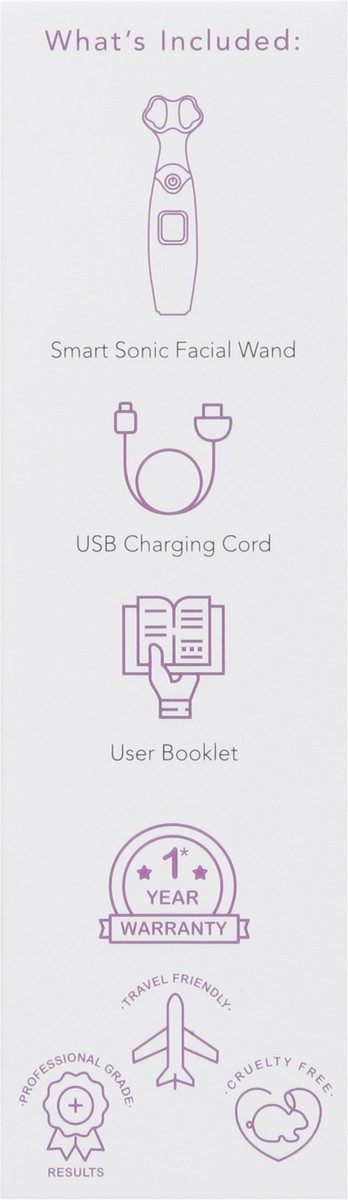 slide 10 of 12, Spa Sciences Lori Smart Sonic Facial Wand 1 ea, 1 ct