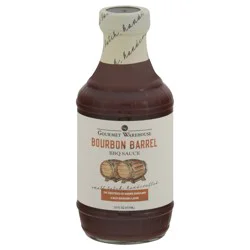 Gourmet Warehouse Bourbon Barrel BBQ Sauce 16 fl oz