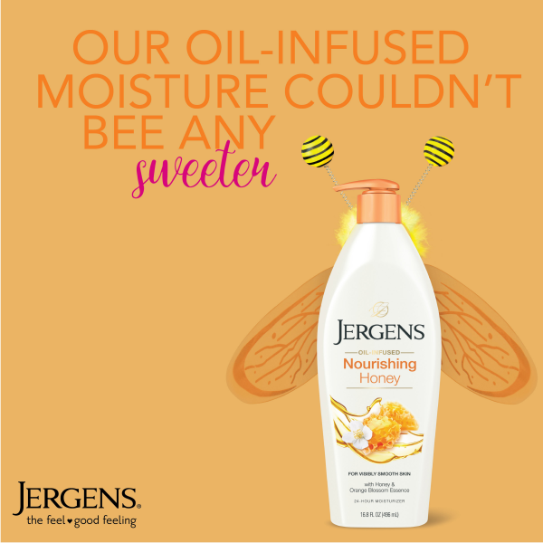 slide 28 of 29, Jergens Nourishing Dry Skin Moisturizer, Honey, 16.8 oz