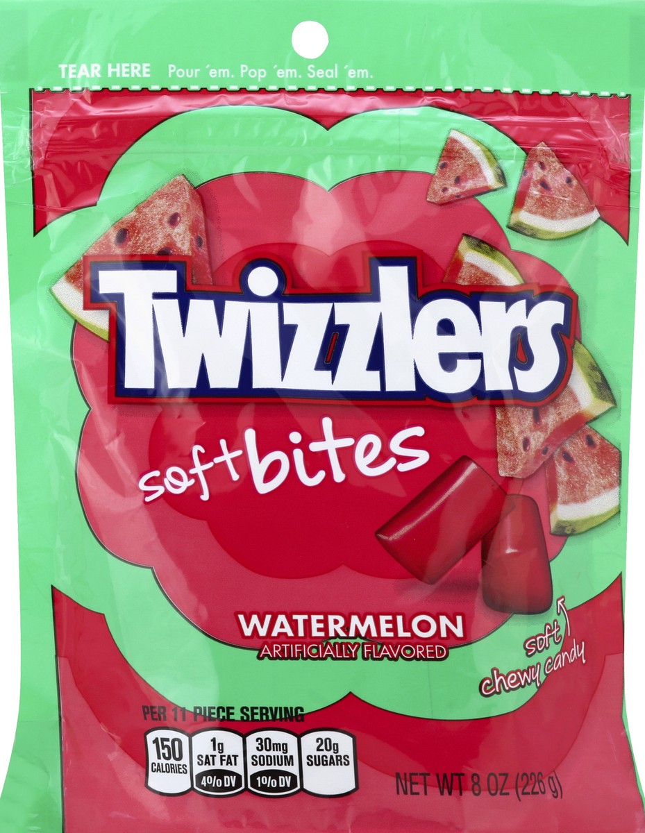 slide 1 of 3, Twizzlers Soft Bites 8 oz, 8 oz