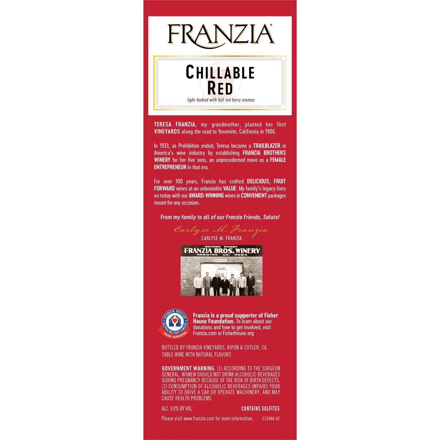 slide 3 of 10, Franzia Red, Red Wine, American, 1 ct, 3L Box, 3 liter