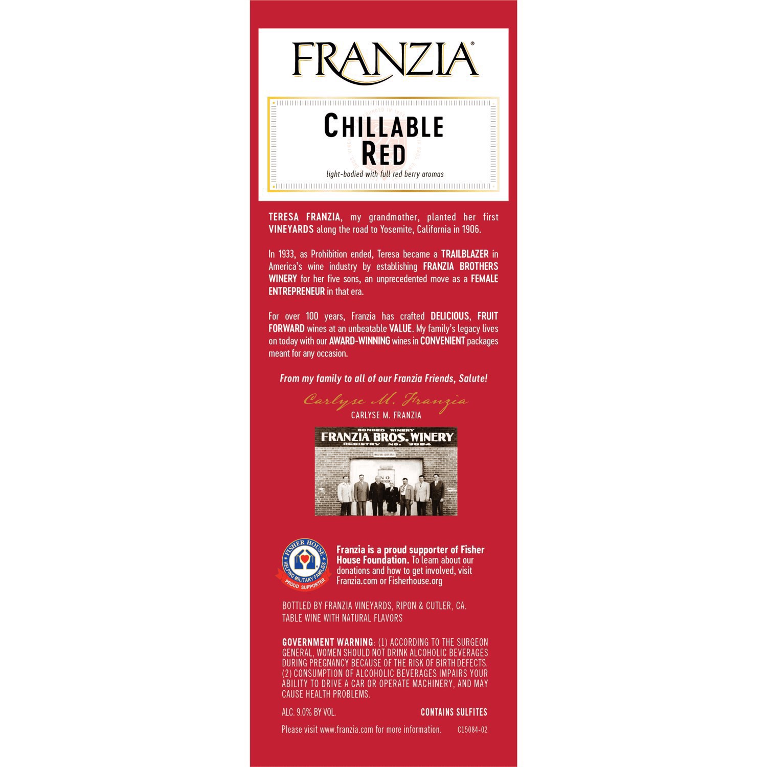 slide 2 of 10, Franzia Red, Red Wine, American, 1 ct, 3L Box, 3 liter