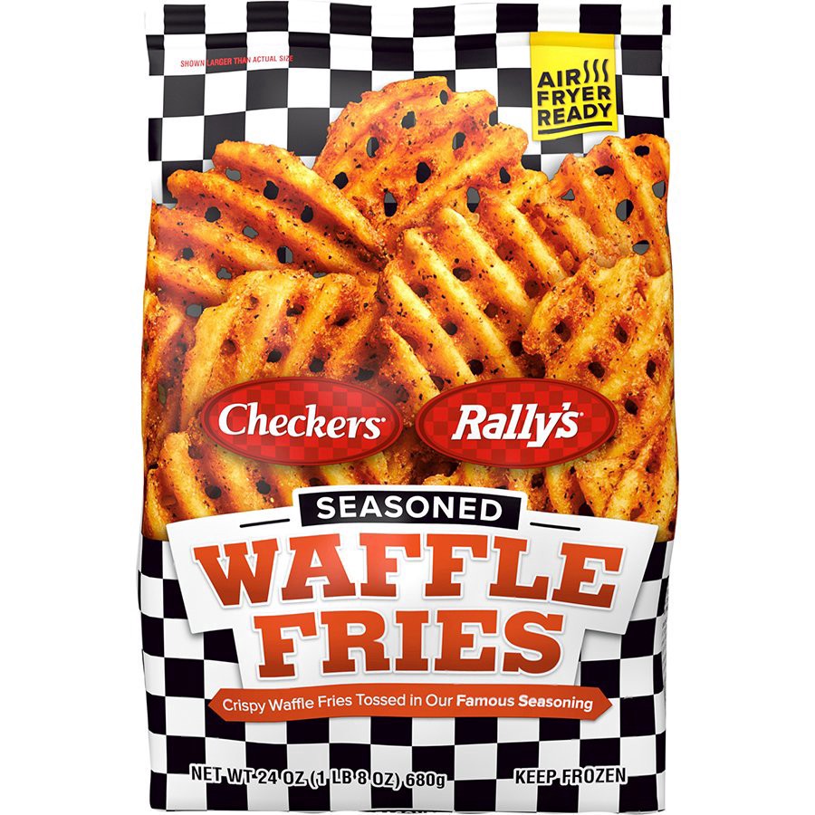 slide 1 of 1, Waffle Fries, 24 oz
