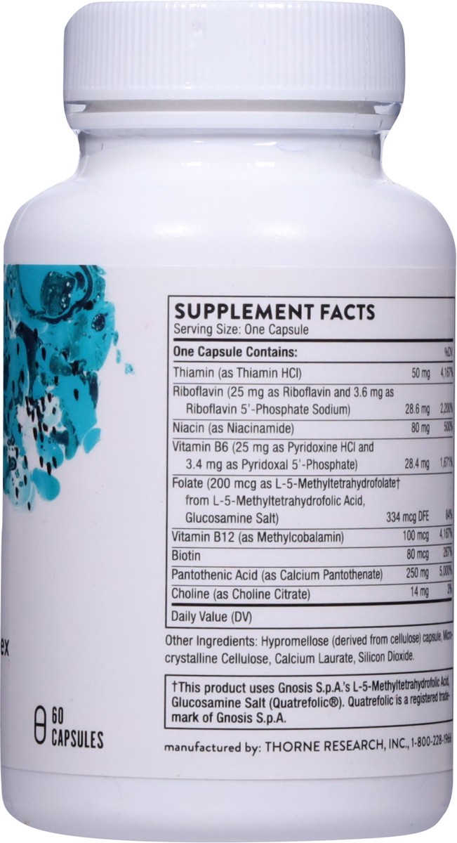 slide 2 of 9, Thorne Stress B-Complex, 60 ct