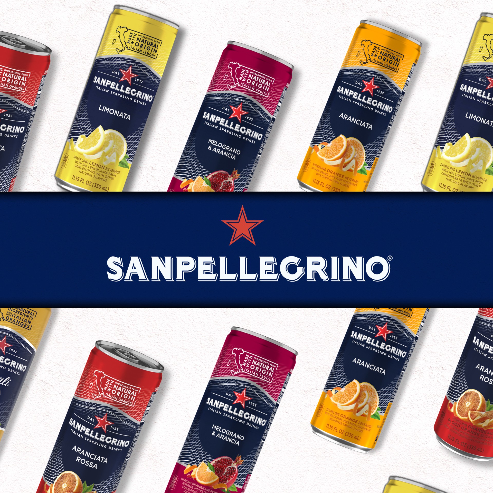 slide 6 of 7, San Pellegrino Italian Sparkling Drink Melograno and Arancia, Sparkling Orange and Pomegranate Beverage Can, 11.15 fl oz