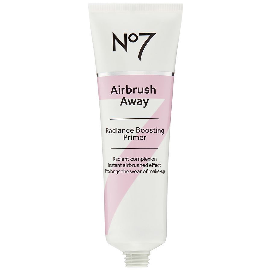 slide 3 of 5, No7 Airbrush Away Radiance Boosting Primer, 1 fl oz