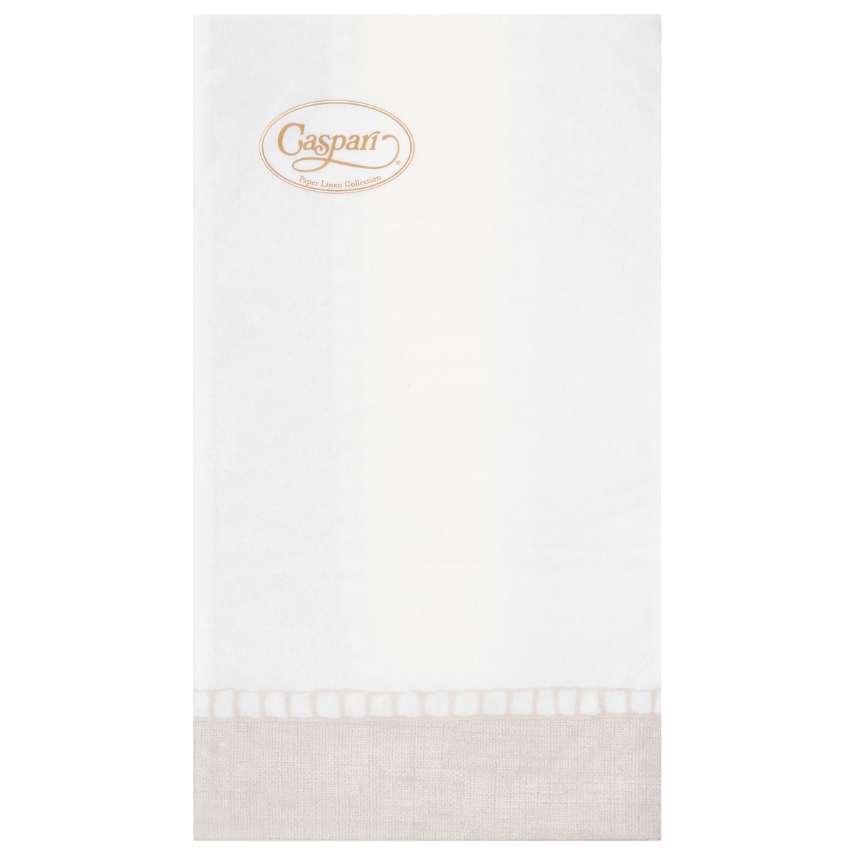 slide 4 of 4, Caspari Natural Linen Napkins 12 ea, 12 ct