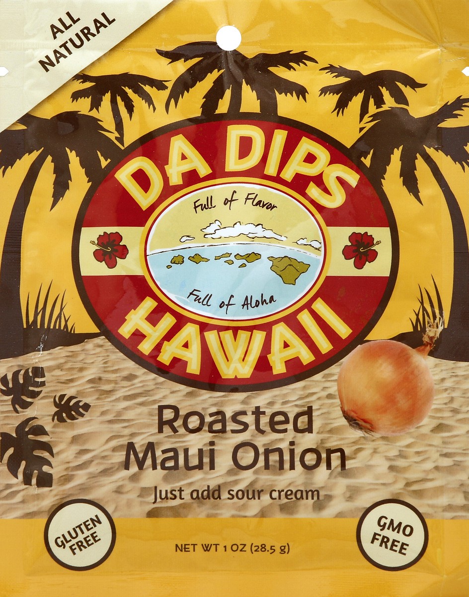 slide 1 of 3, Da Dips Hawaii Roasted Maui Onion 1 oz, 1 oz