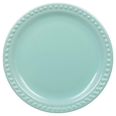 slide 1 of 1, Cinsa Dessert Baby Turquoise Plate, 8 in