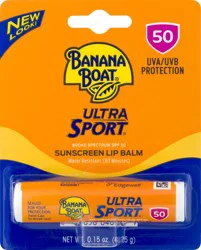 Banana Boat Broad Spectrum SPF 50 Sunscreen Lip Balm 0.15 oz