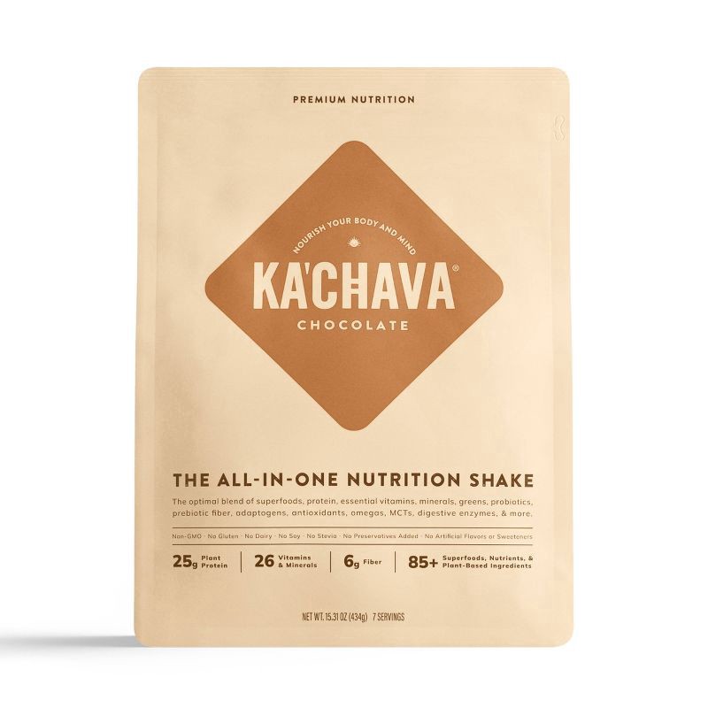 slide 1 of 6, Ka'Chava The All-In-One Chocolate Nutrition Shake 15.31 oz, 15.31 oz