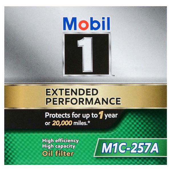 slide 13 of 21, Mobil 1 Extended Performance M1C-257A Cartridge Oil Filter, 1 ct