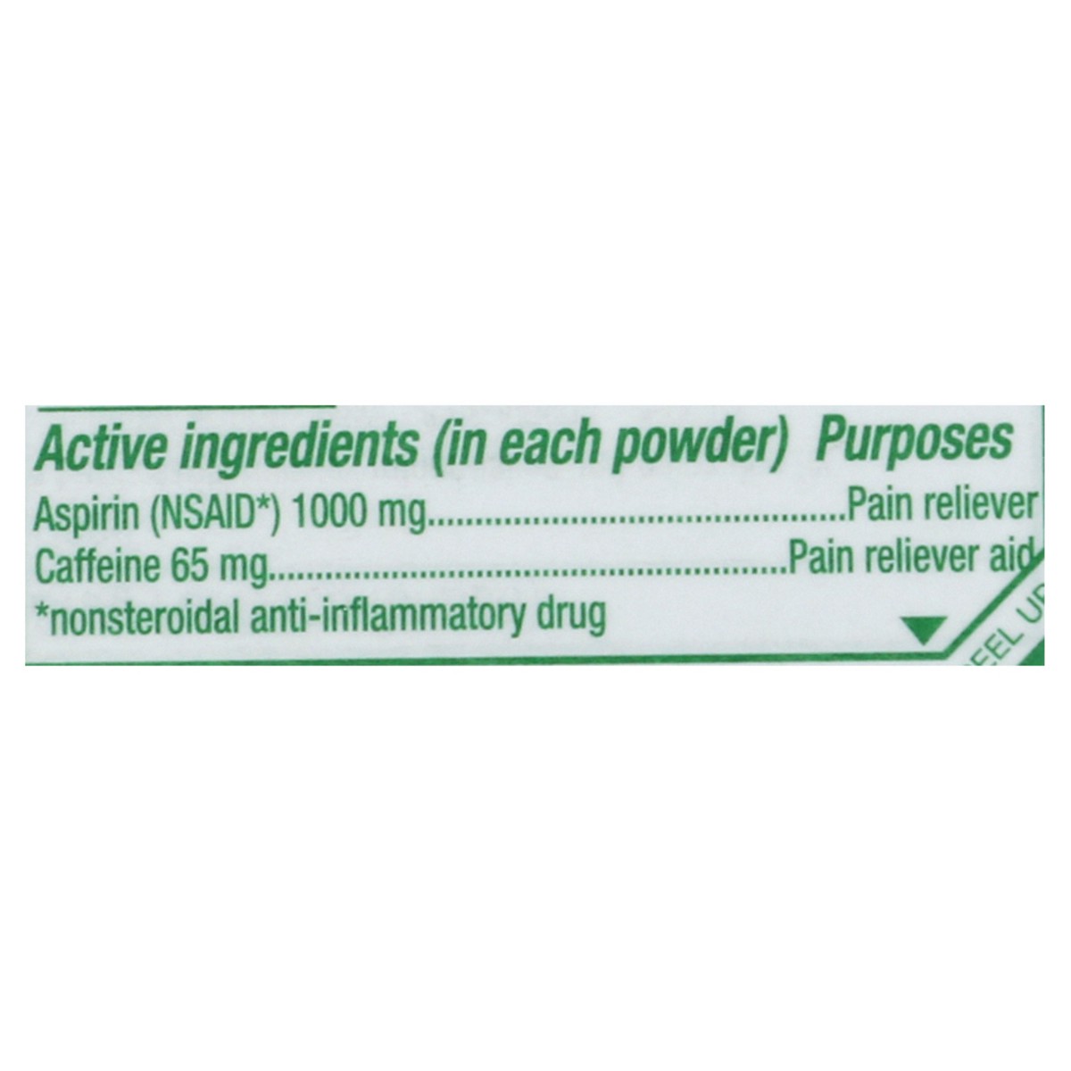 slide 3 of 7, BC Powder Arthritis Pain Reliever, Aspirin Dissolve Packs, 6 Count Powder Packets, 6 ct