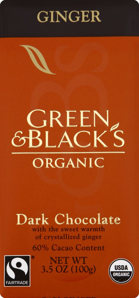 slide 4 of 7, Green & Black's Dark Chocolate 3.5 oz, 3.5 oz