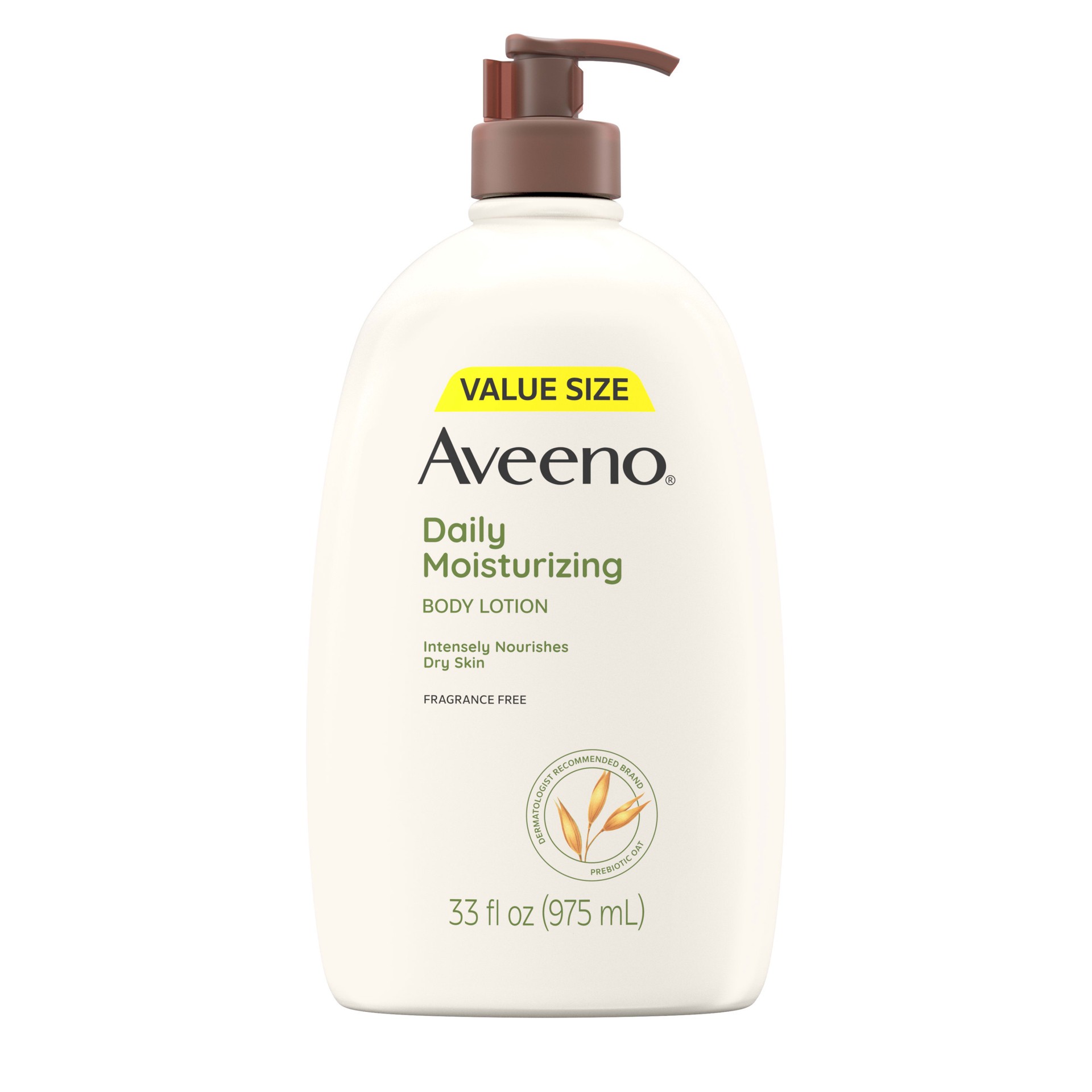 slide 1 of 7, Aveeno Daily Moisturizing Lotion for Dry Skin, Value Size, 33 fl. oz, 33 fl oz